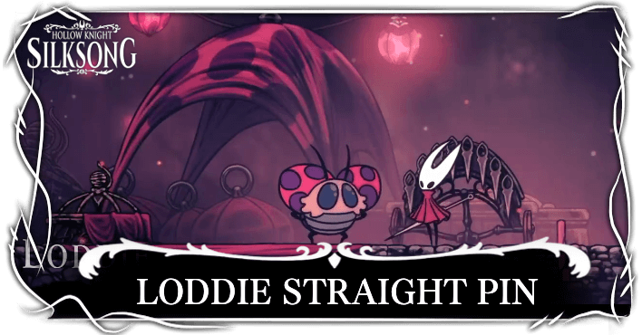 Hollow Knight Silksong - Loddie Straight Pin