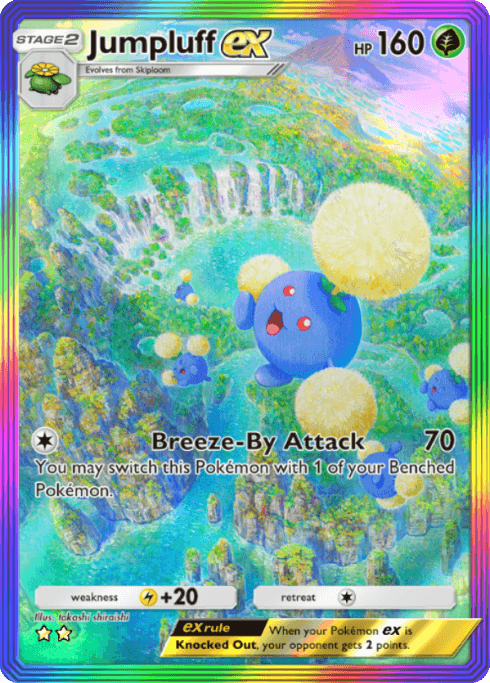 Pokemon TCG Pocket - A4a 086 Jumpluff ex