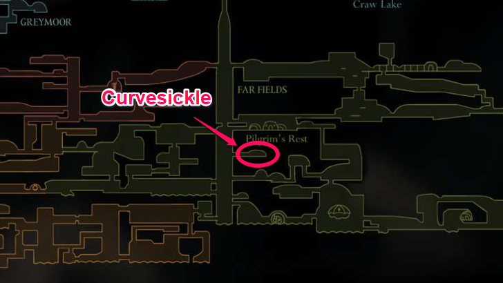 Curvesickle Map Location