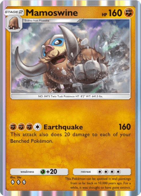 Pokemon TCG Pocket - A4 098 Mamoswine