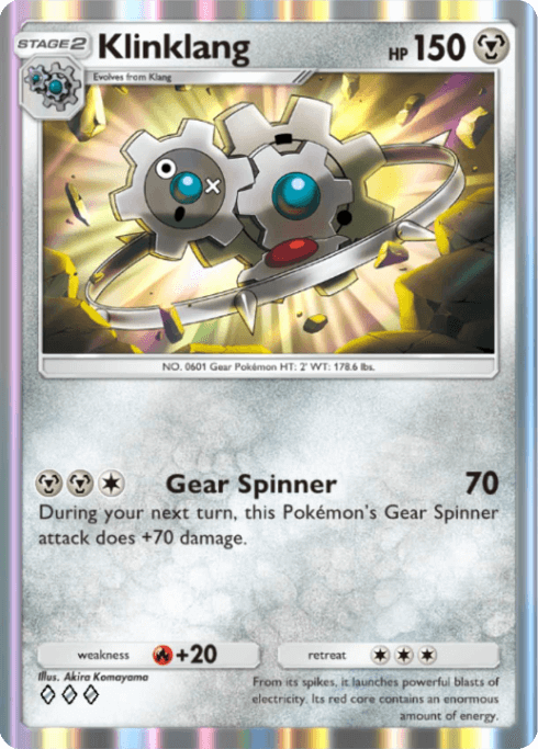 Pokemon TCG Pocket - A4 128 Klinklang