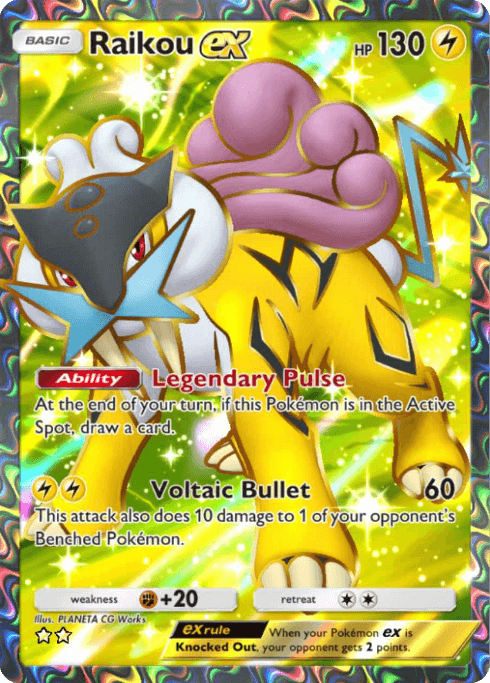 Pokemon TCG Pocket - A4a 081 Raikou ex