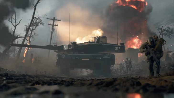 Battlefield 6 tank wideshot