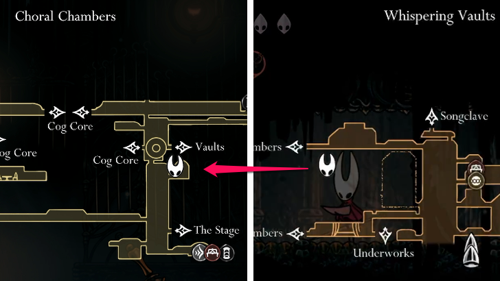 Choral Chambers Pale Oil Location