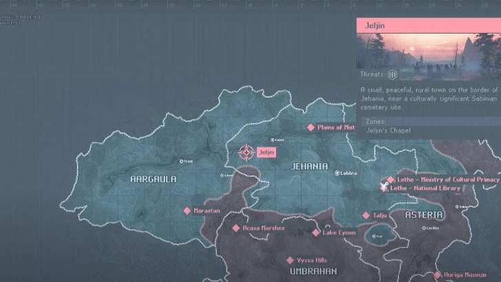 Hell is Us - Jeljin World Map