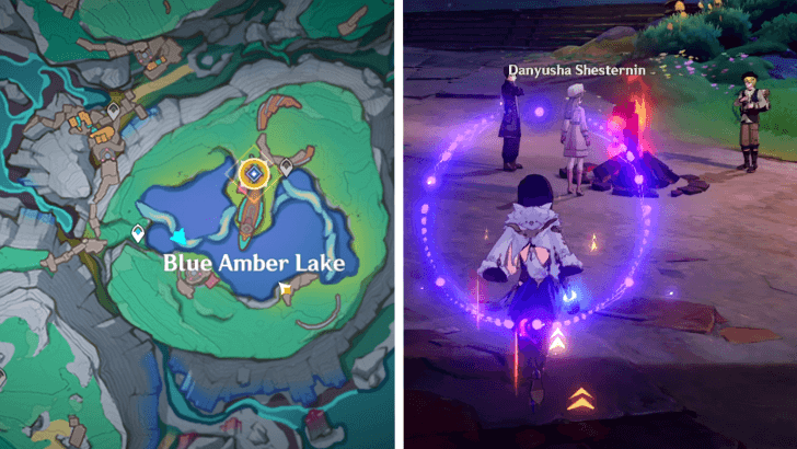 Genshin Impact - The Tale-Telling Heart - Quest Location