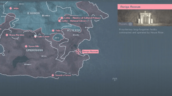 Hell is Us - Auriga Museum World Map