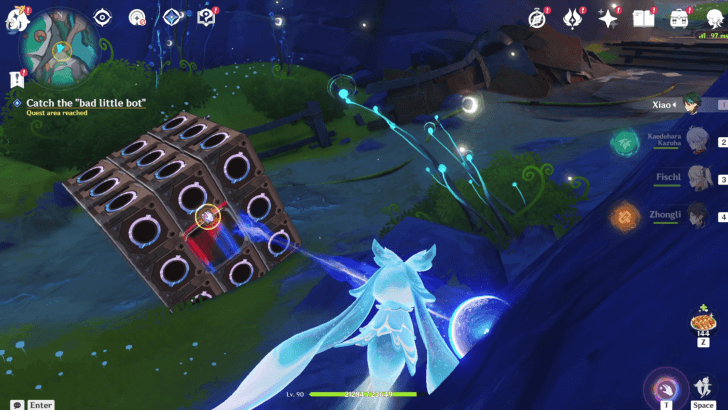 Genshin Impact - Problem-Sorting Robot - Catch the bad little bot again