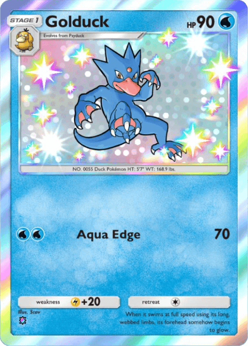Pokemon TCG Pocket - A4a 094 Golduck