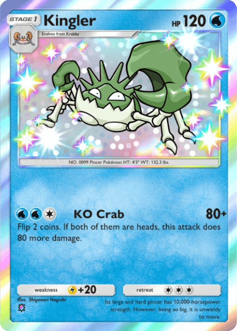 Pokemon TCG Pocket - A4a 096 Kingler