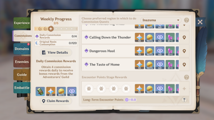 Genshin - To Temper Thyself, Weekly Progress