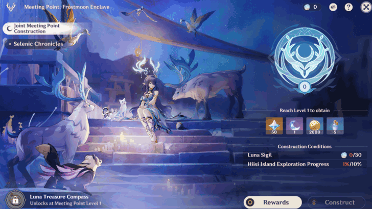 Genshin Impact - Unlock Joint Meeting Point Construction