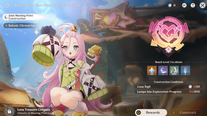 Genshin Impact - Unlock Clink-Clank Krumkake Craftshop Meeting Point