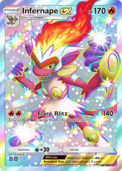 Pokemon TCG Pocket - A4a 101 Infernape ex