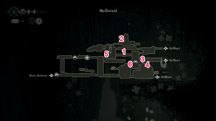 Pollip Heart Locations in Shellwood