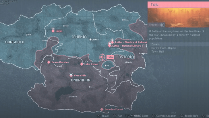 Hell is Us - Talju World Map