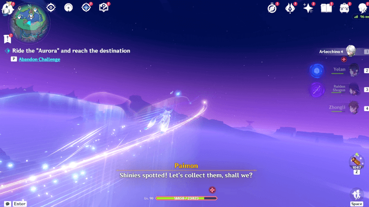 Genshin Impact - The Tale-Telling Heart - Ride the Aurora