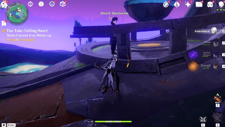 Genshin Impact - The Tale-Telling Heart - Return to Colonel Iron Whale