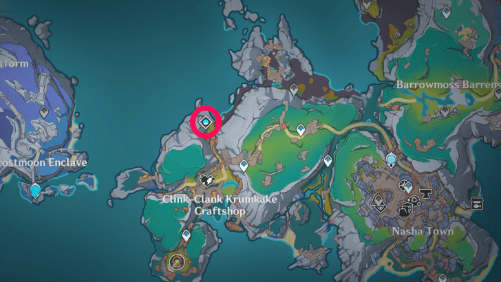 Genshin Impact - Lightless Capital Location