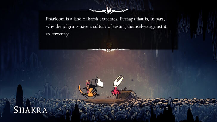 Silksong Shakra Giving Knowledge