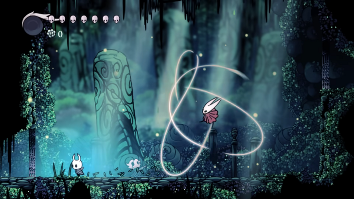 Hollow Knight Battle Against Hornet
