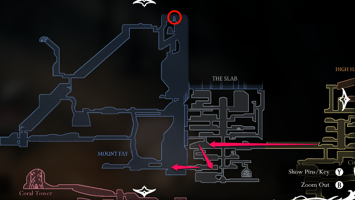 Faydown Cloak Location