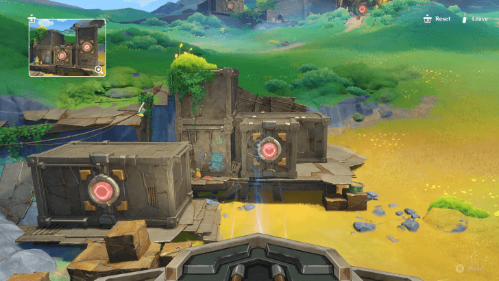 First Crate Puzzle Step 1. mode:scale