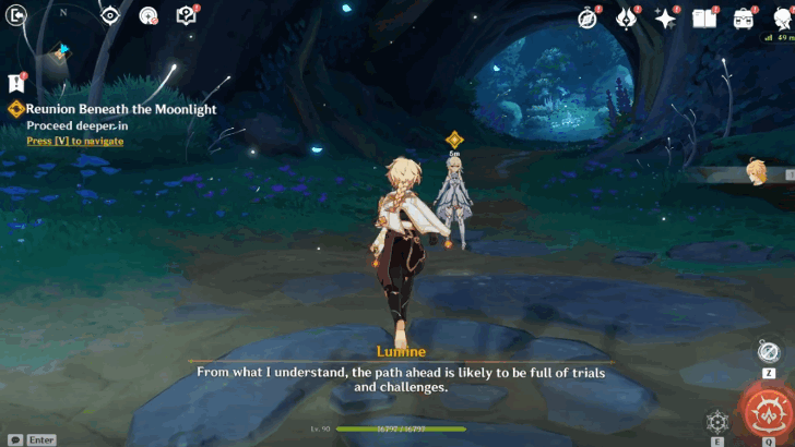 Genshin Impact - Enter the Sanctum of the Frostmoon Scions