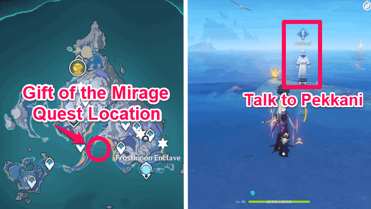 Gift of the Mirage Quest Location