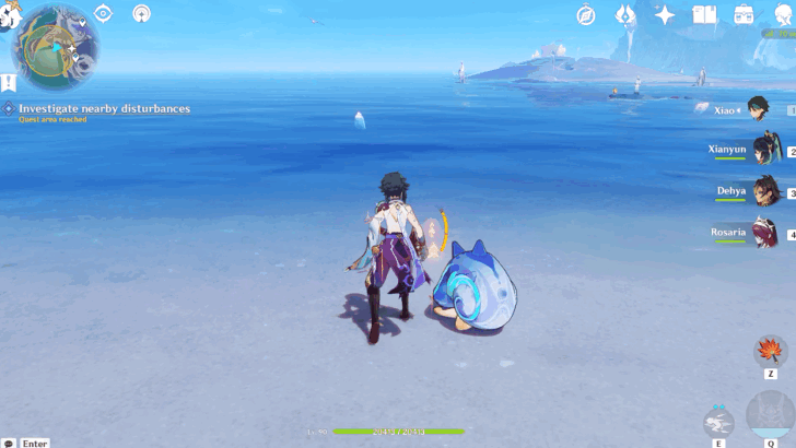 Investigate Nearby Disturbances