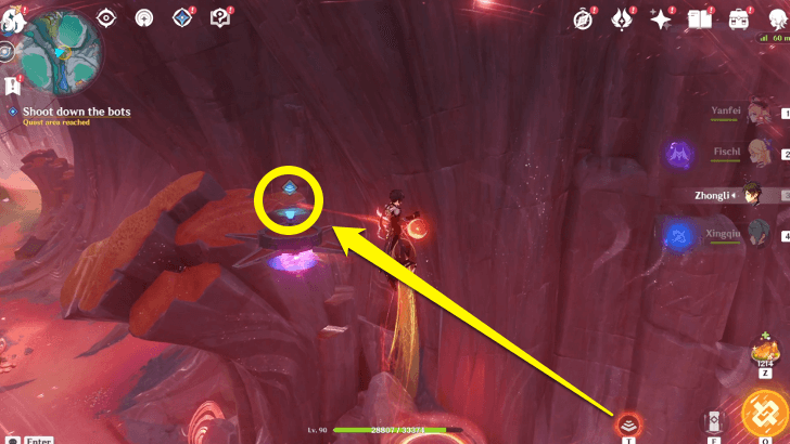 Genshin - Crimson Cleansing - Shoot Down the Bots