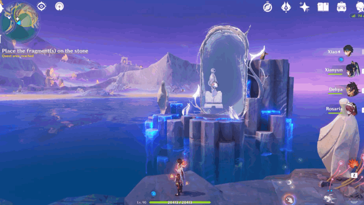 How to Place the Fragments on the Stone 3 - 3