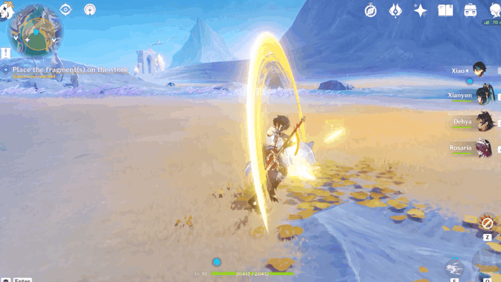 How to Place the Fragments on the Stone 2 - 1