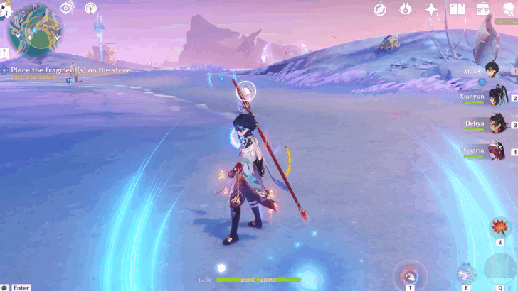 How to Place the Fragments on the Stone 3 - 4