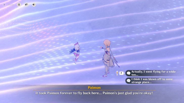 Genshin - Colors Out of Space - Talk to Paimon