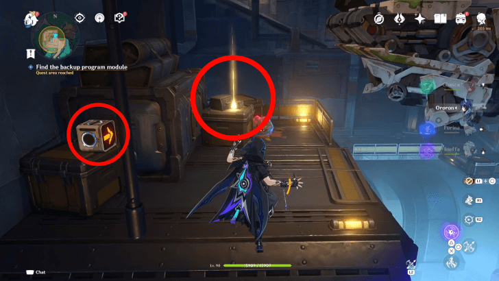 Find the Backup Module