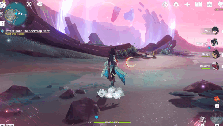 Investigate Thunderclap Reef