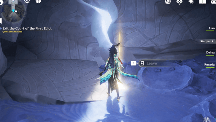 Exit the Court of the First Edict