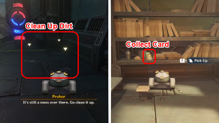 Genshin Impact In the Shadow of Night Obtain a High-Level Access Card