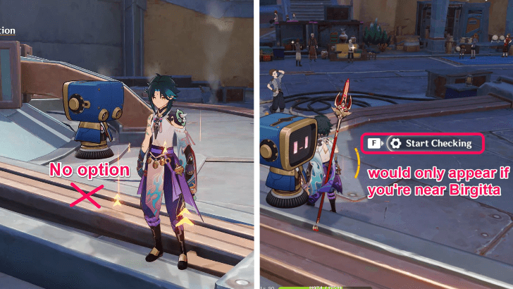 Help Birgitta Complete the Inspection