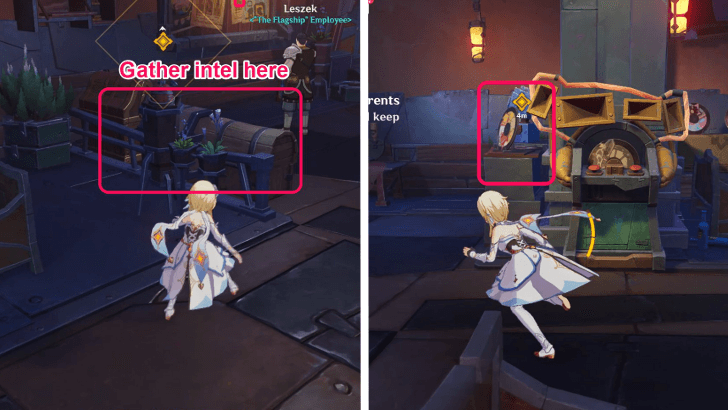 Second Customer Gather Intel