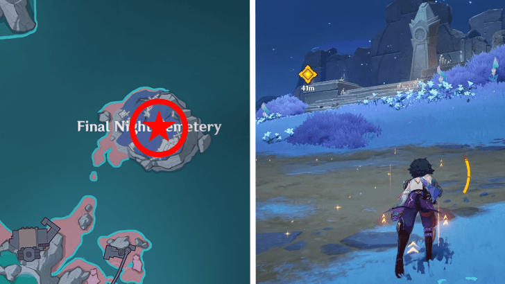 Meet with Flins at the Final Night Cemetery