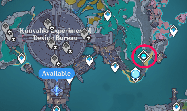 Genshin - Frostladen Machinery Location