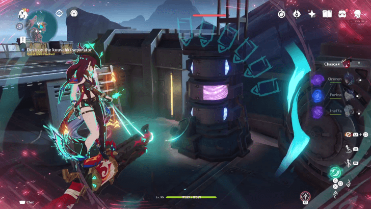 Destroy the Kuuvahki Separator