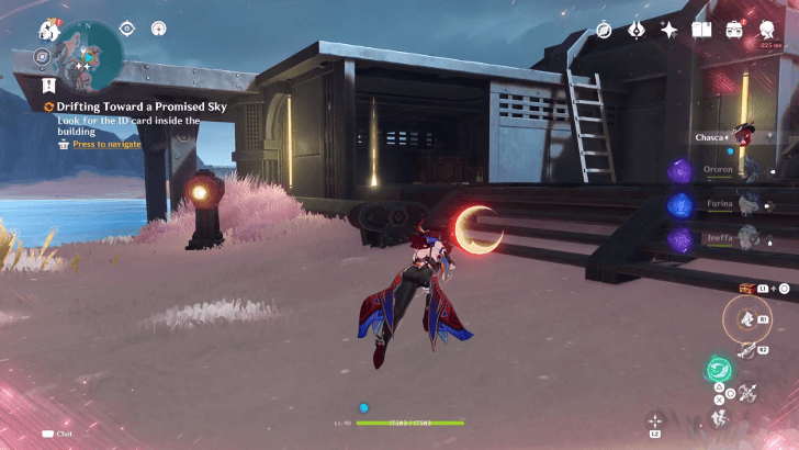 Look for the ID Card