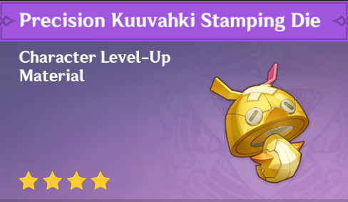Genshin Impact - How to Get Precision Kuuvahki Stamping Die and Effects