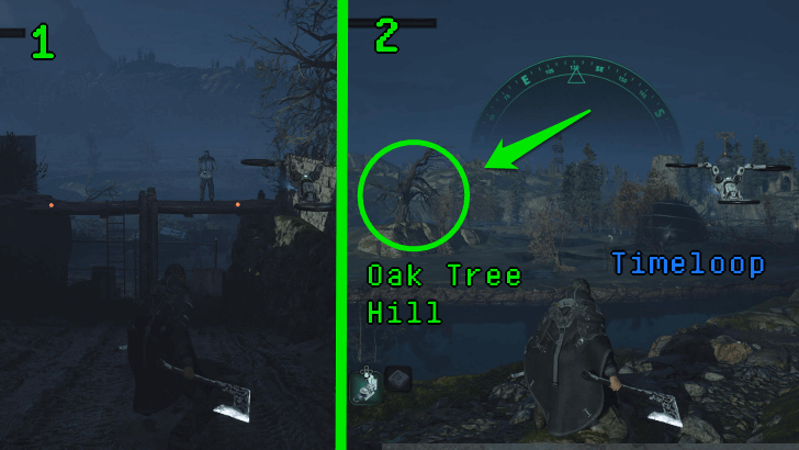 Hell is Us - Head to the oak tree on top of a hill and take the Bloodied Plushie