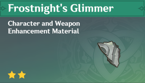 Genshin Impact - How to Get Frostnight