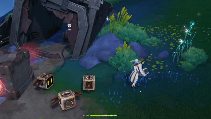 Genshin - Barrowmoss Barrens Robot 6 to 8 Freed