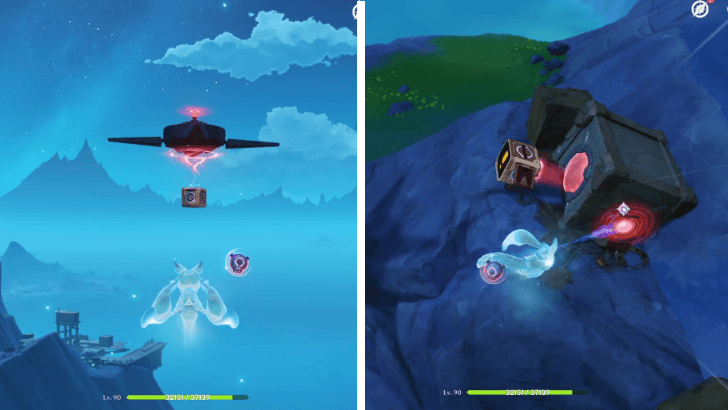 Genshin - Barrowmoss Barrens Robot 9 and 10